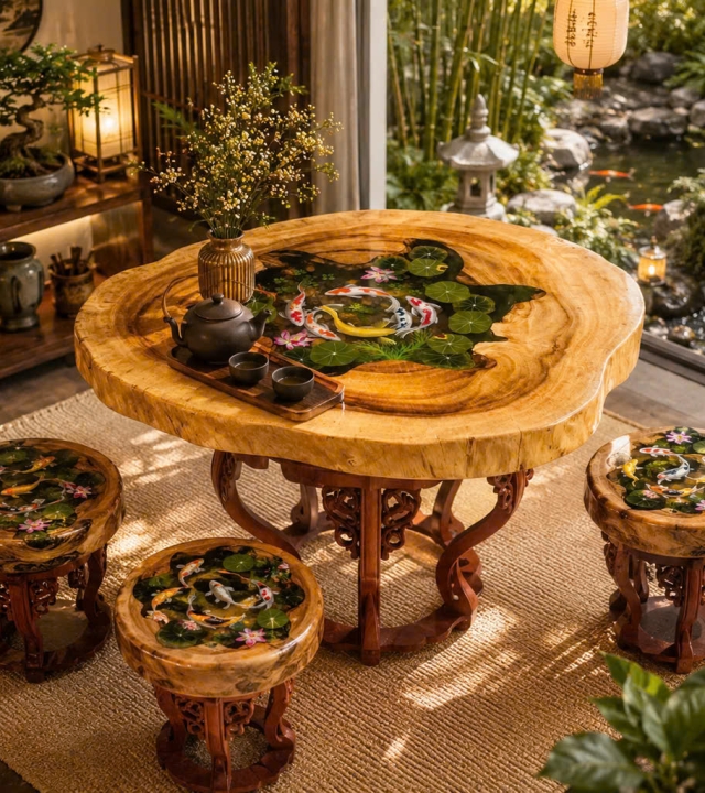 Bàn gỗ 